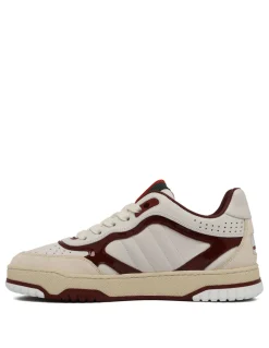 Re-Web leather sneakers