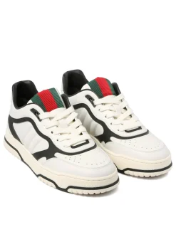 Re-Web white and black sneakers