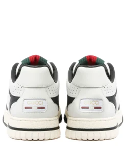 Re-Web white and black sneakers