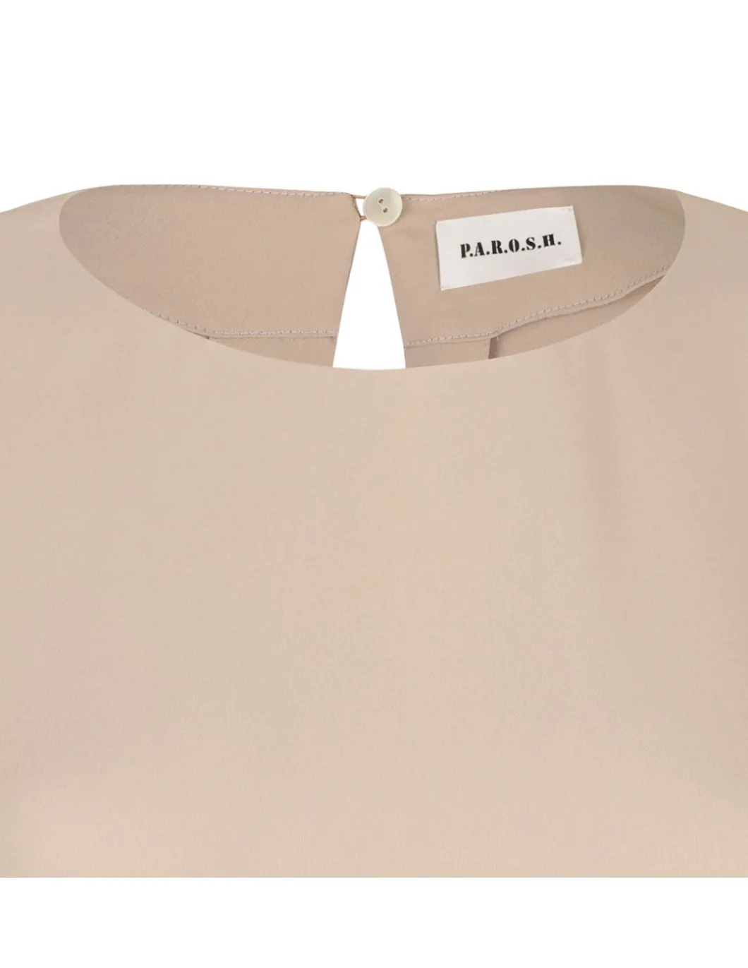 Sand hue cady long dress