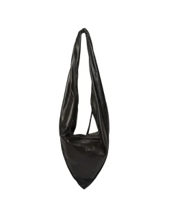 Scarf bag in leather