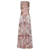 Sheer dress with sequin embroidery