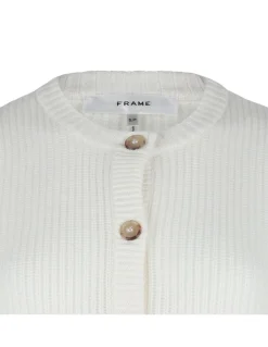 Shrunken cashmere cardigan