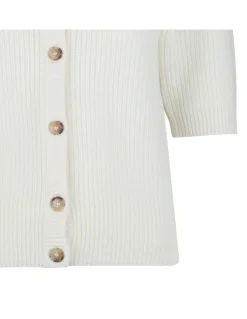 Shrunken cashmere cardigan