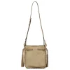 Silao suede bucket bag