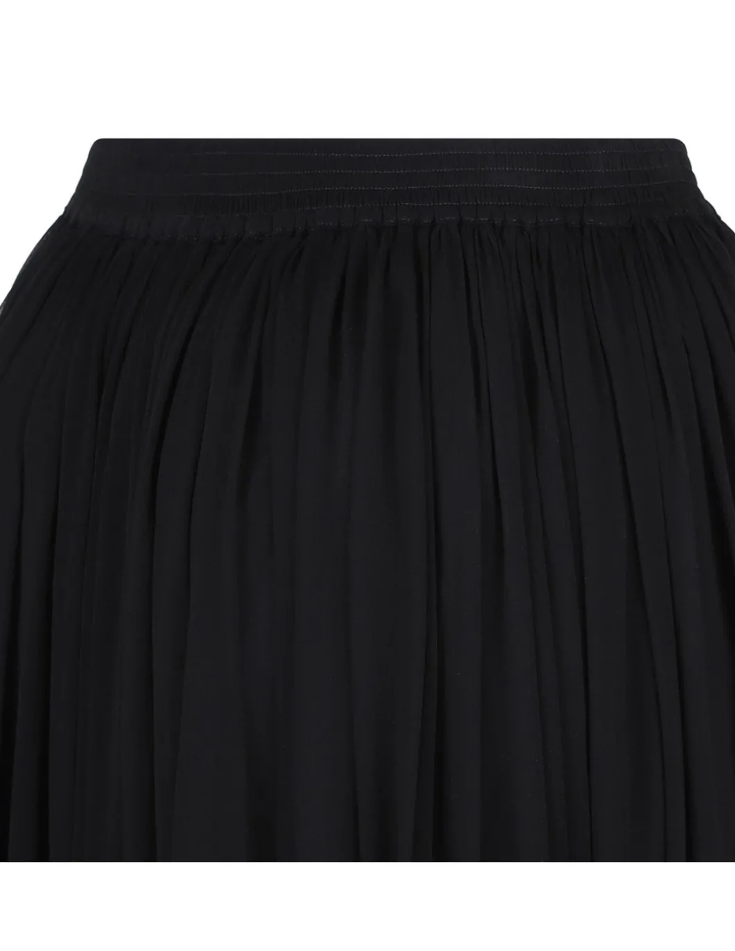 Silk crepe muslin skirt