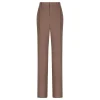 Silk crepe pants