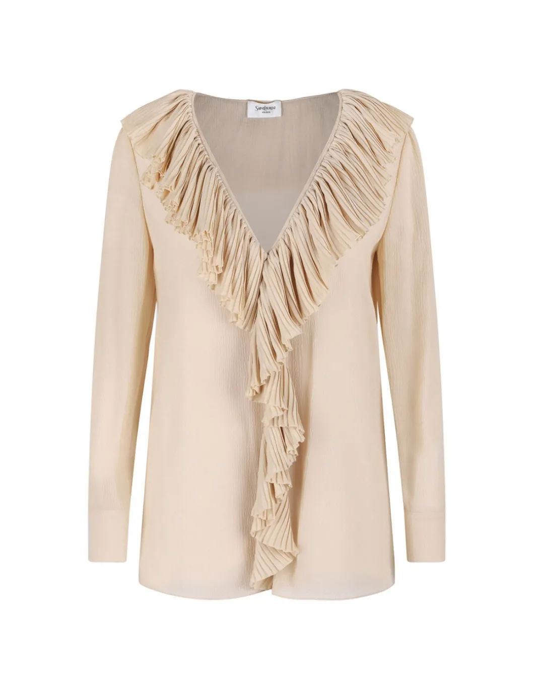 Silk crepon muslin blouse