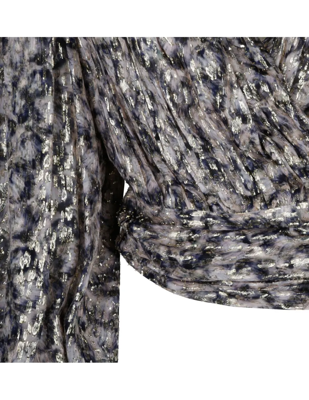 Silk devoré top