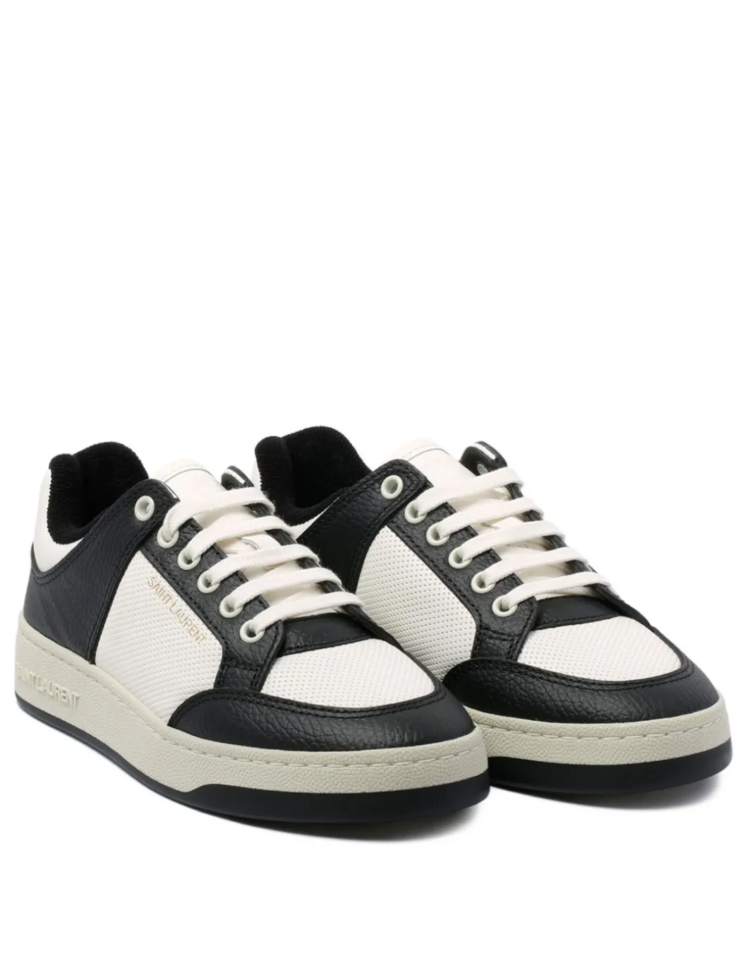 SL61 white and black sneakers