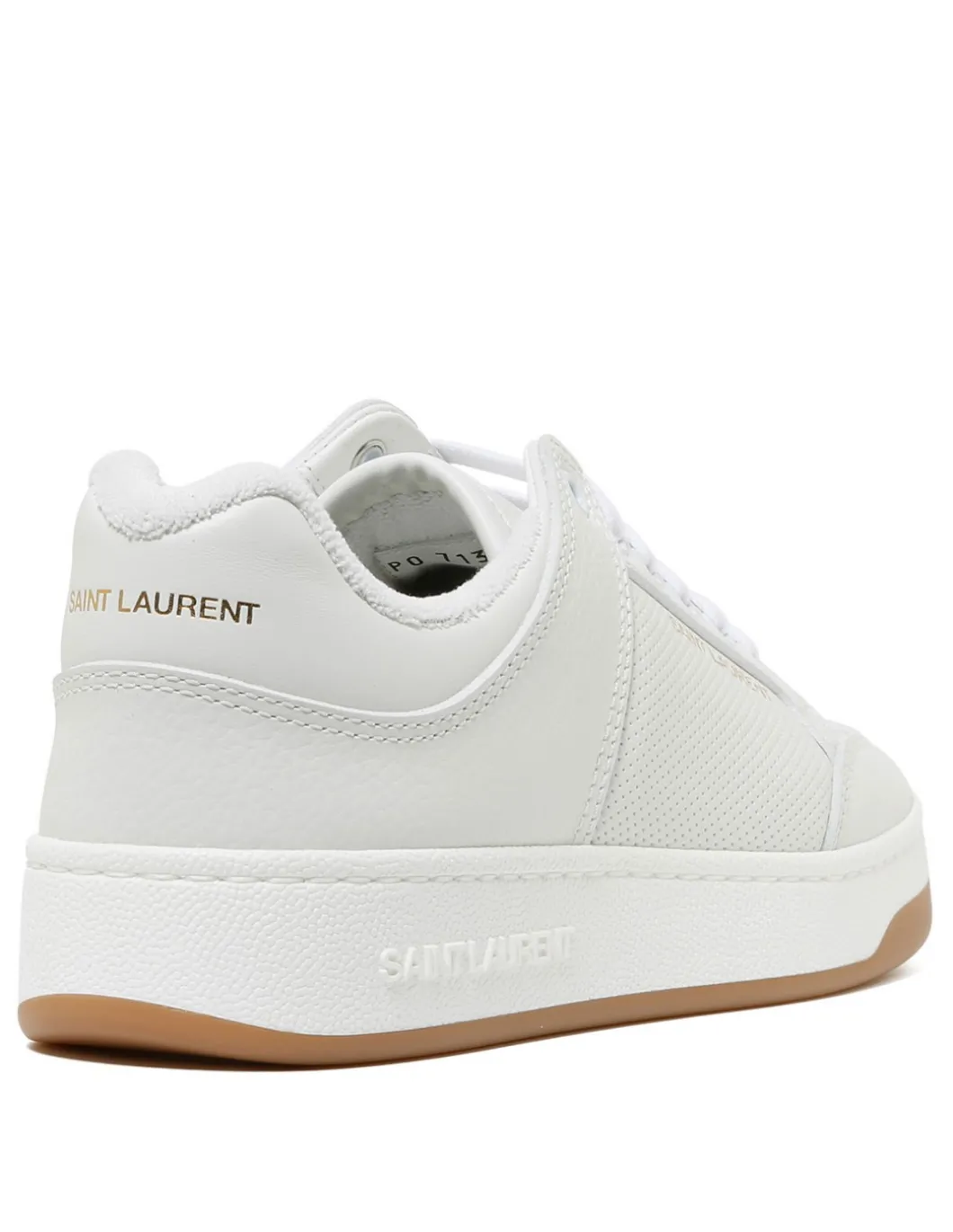 SL61 white leather sneakers