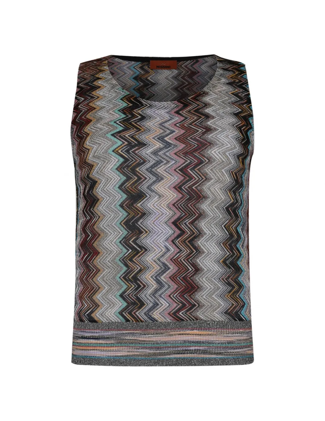 Sleeveless knit top