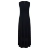 Sleeveless long swing dress