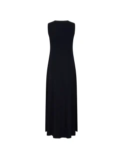 Sleeveless long swing dress