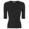 Snap elbow sweater