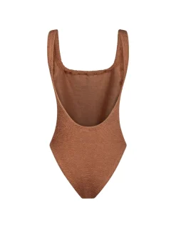 Square neck swimsuit