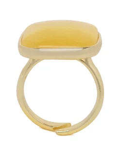 Square yellow ring