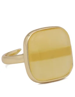 Square yellow ring