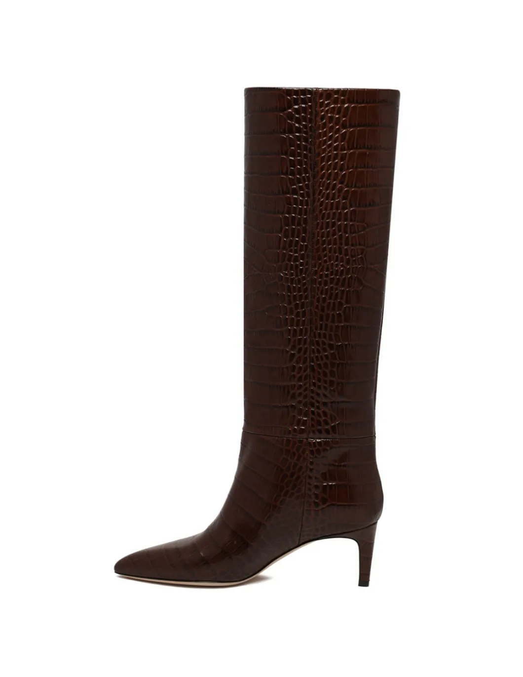 Stiletto leather boots