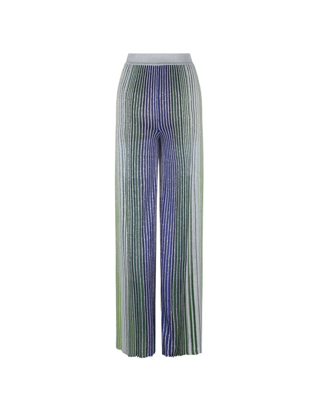 Striped palazzo pants