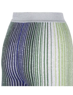 Striped palazzo pants