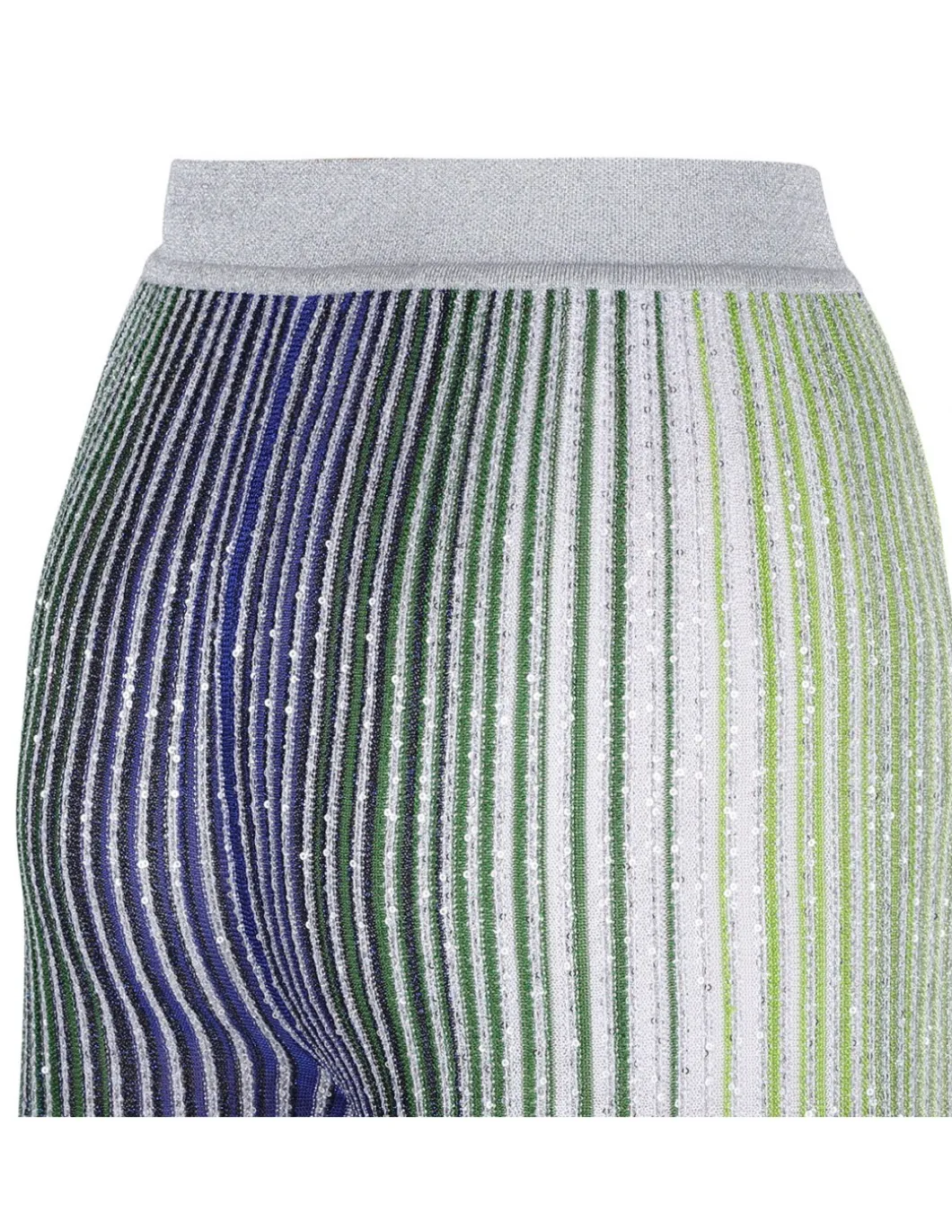 Striped palazzo pants