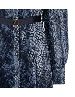Thalia blue dress