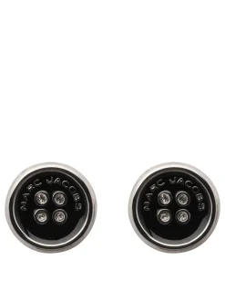 The Button stud earrings