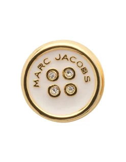 The Button stud earrings