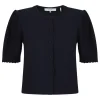 The Cashmere Pointelle cardigan