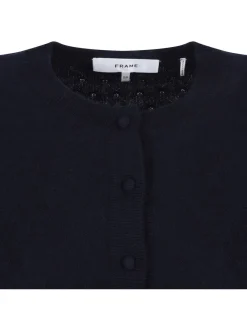 The Cashmere Pointelle cardigan