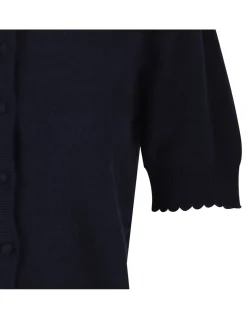 The Cashmere Pointelle cardigan