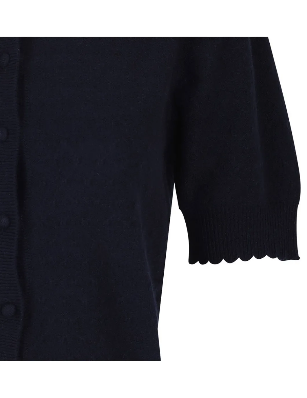The Cashmere Pointelle cardigan