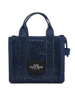 The Crystal Denim small tote