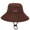 The de-Nîmes cotton bucket hat