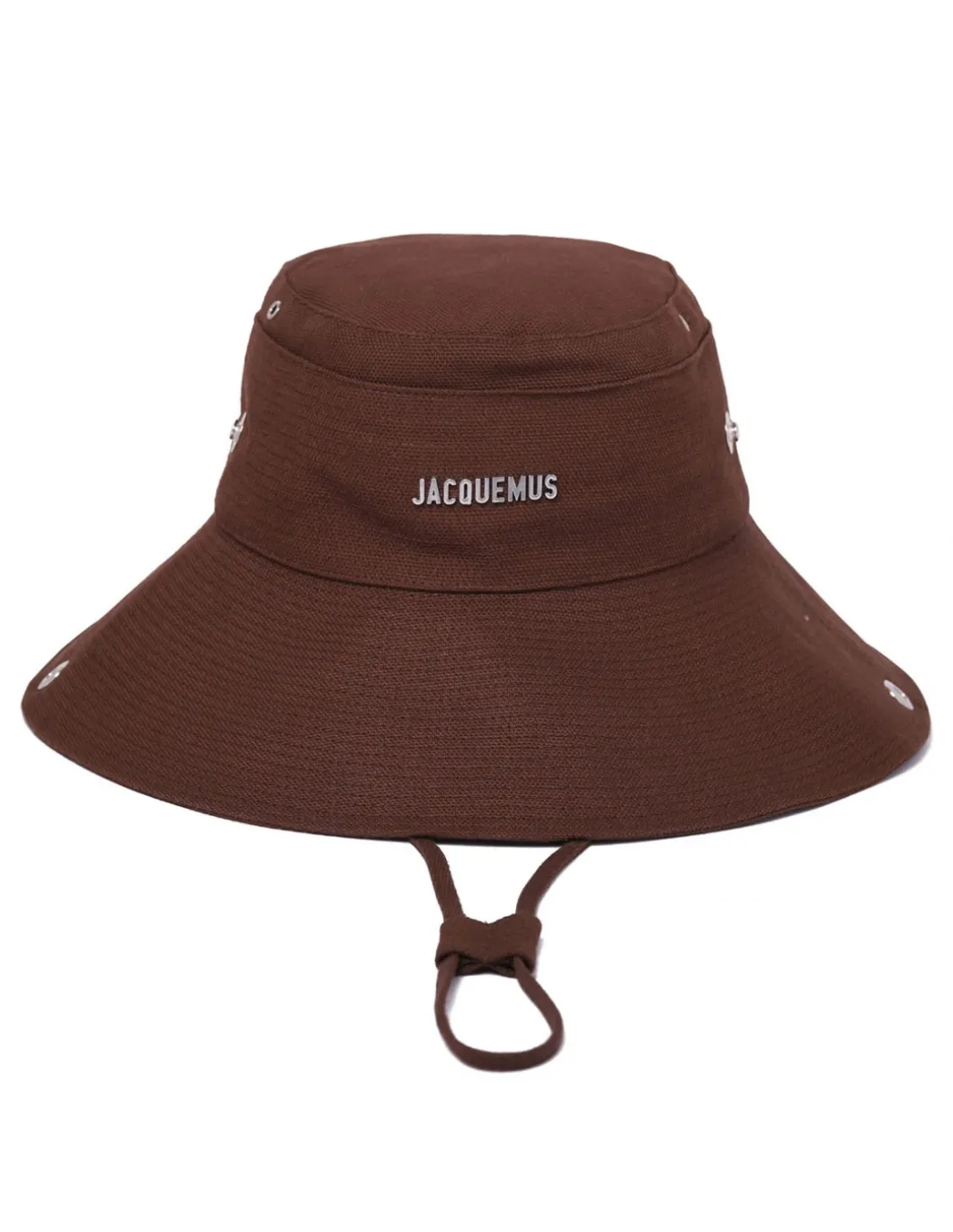 The de-Nîmes cotton bucket hat