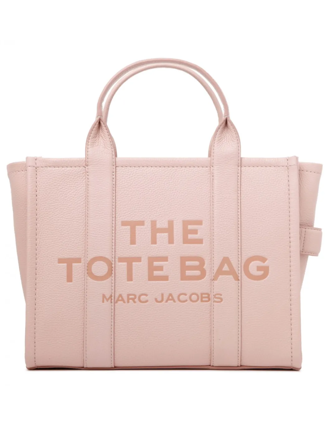 The leather medium tote bag