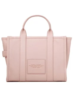 The leather medium tote bag