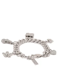 The Pave Mini Icon Charm bracelet