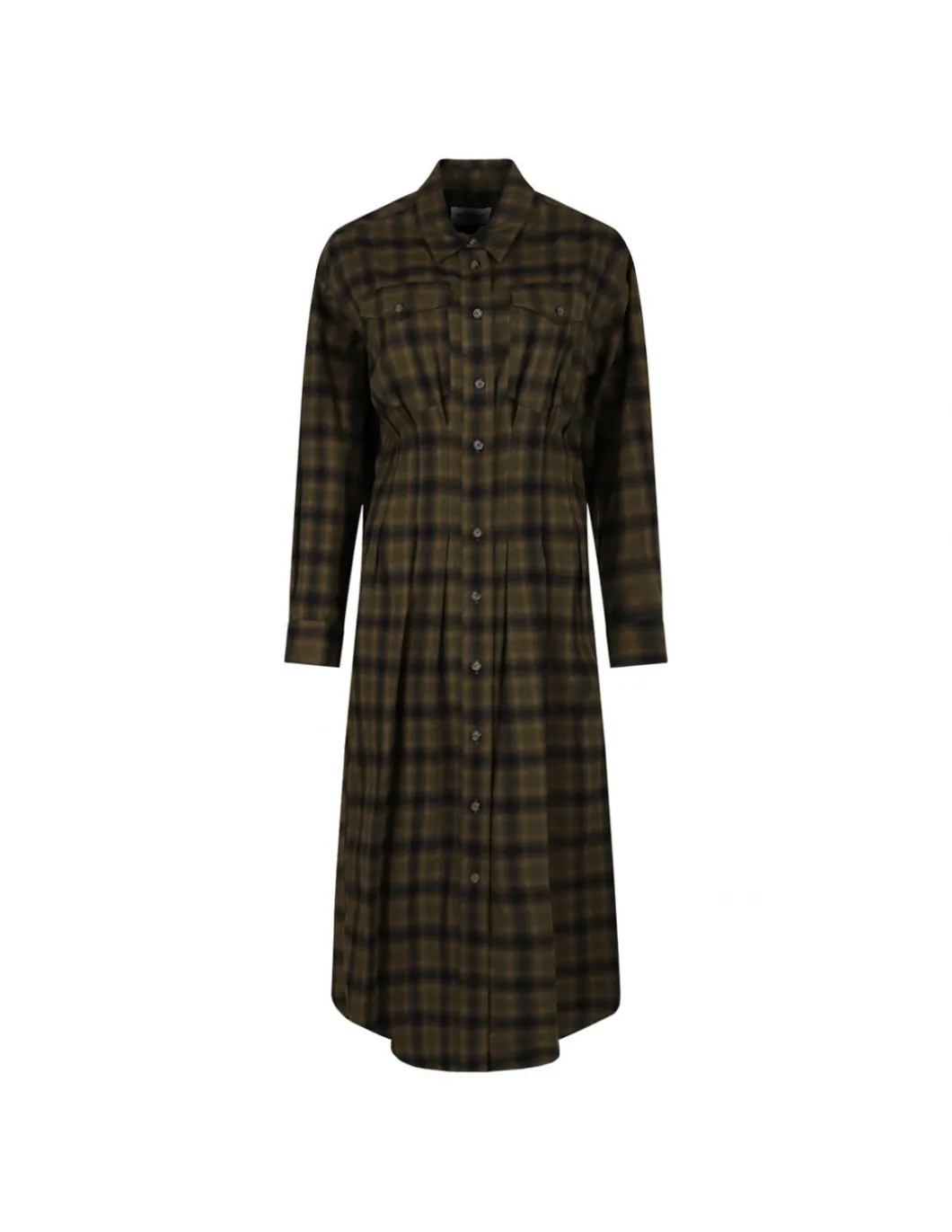 Timea check dress