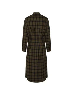 Timea check dress