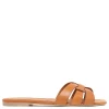Tribute flat mule sandals