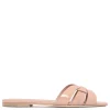 Tribute nude slide sandals
