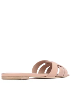 Tribute nude slide sandals