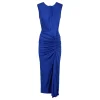 Triss silk-blend jersey dress