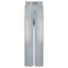 V-waist long baggy jeans