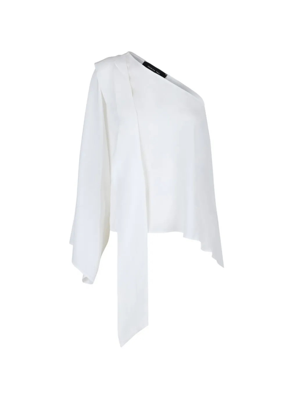 White one shoulder blouse
