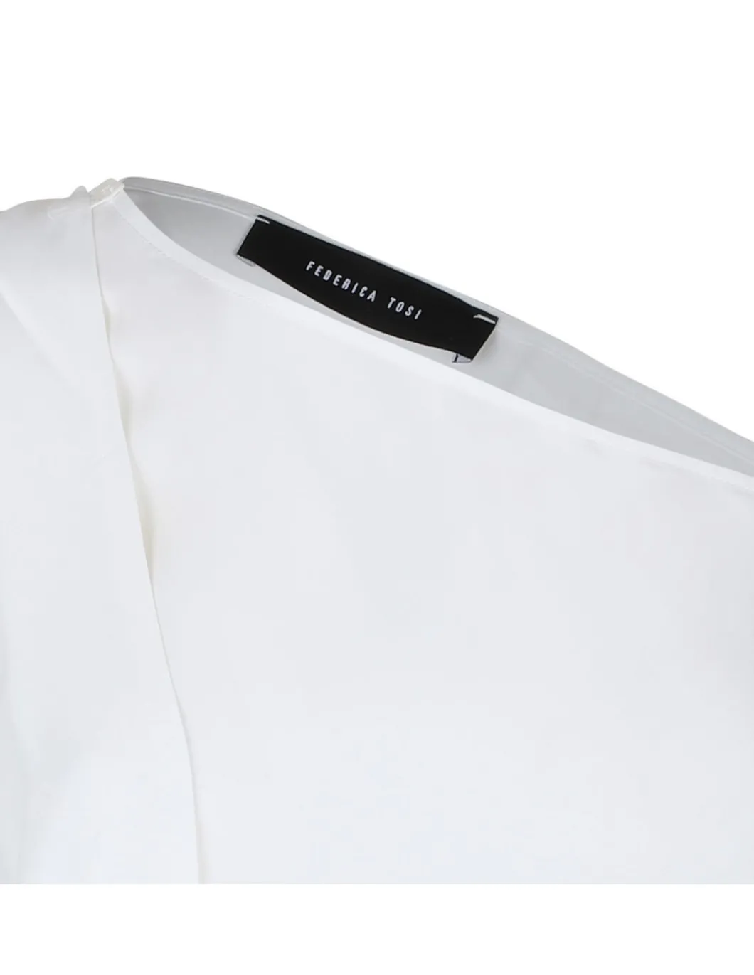 White one shoulder blouse