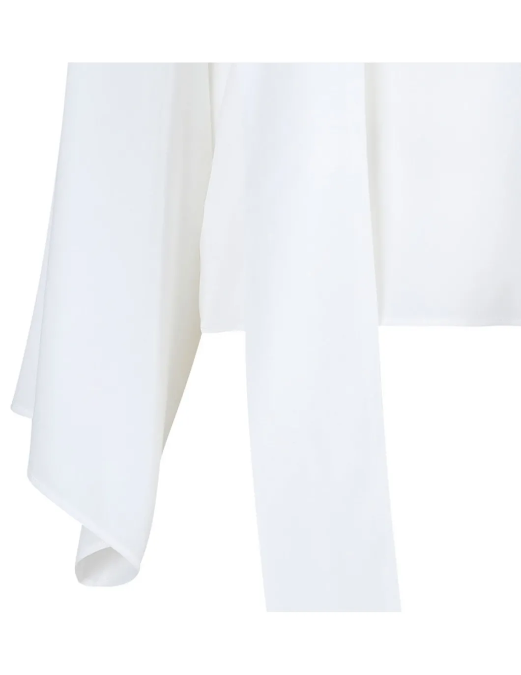White one shoulder blouse