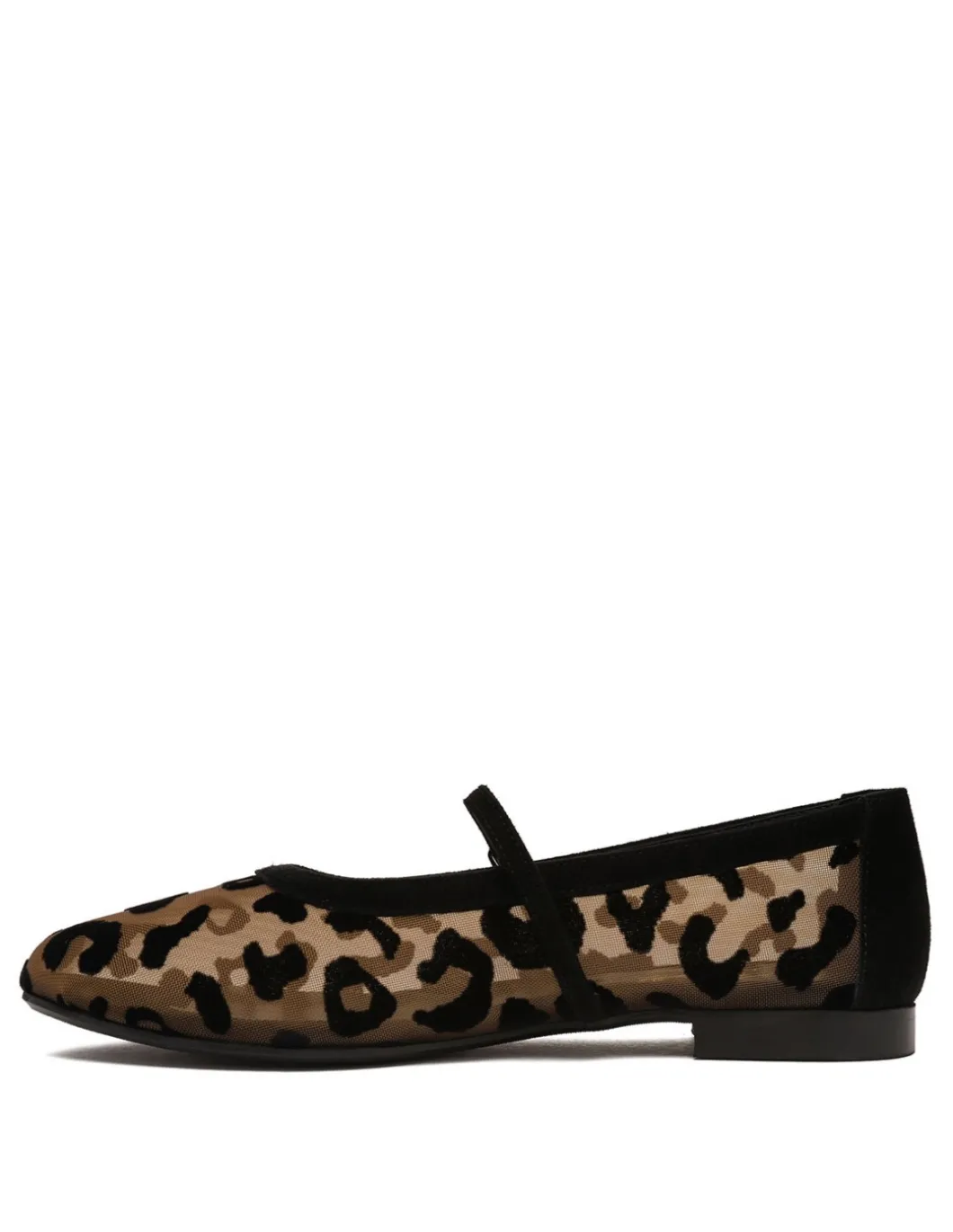 Zante leopard ballerinas